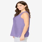 Knit Sleep Tank image number null