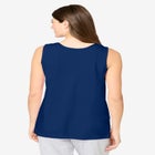 Knit Sleep Tank image number null