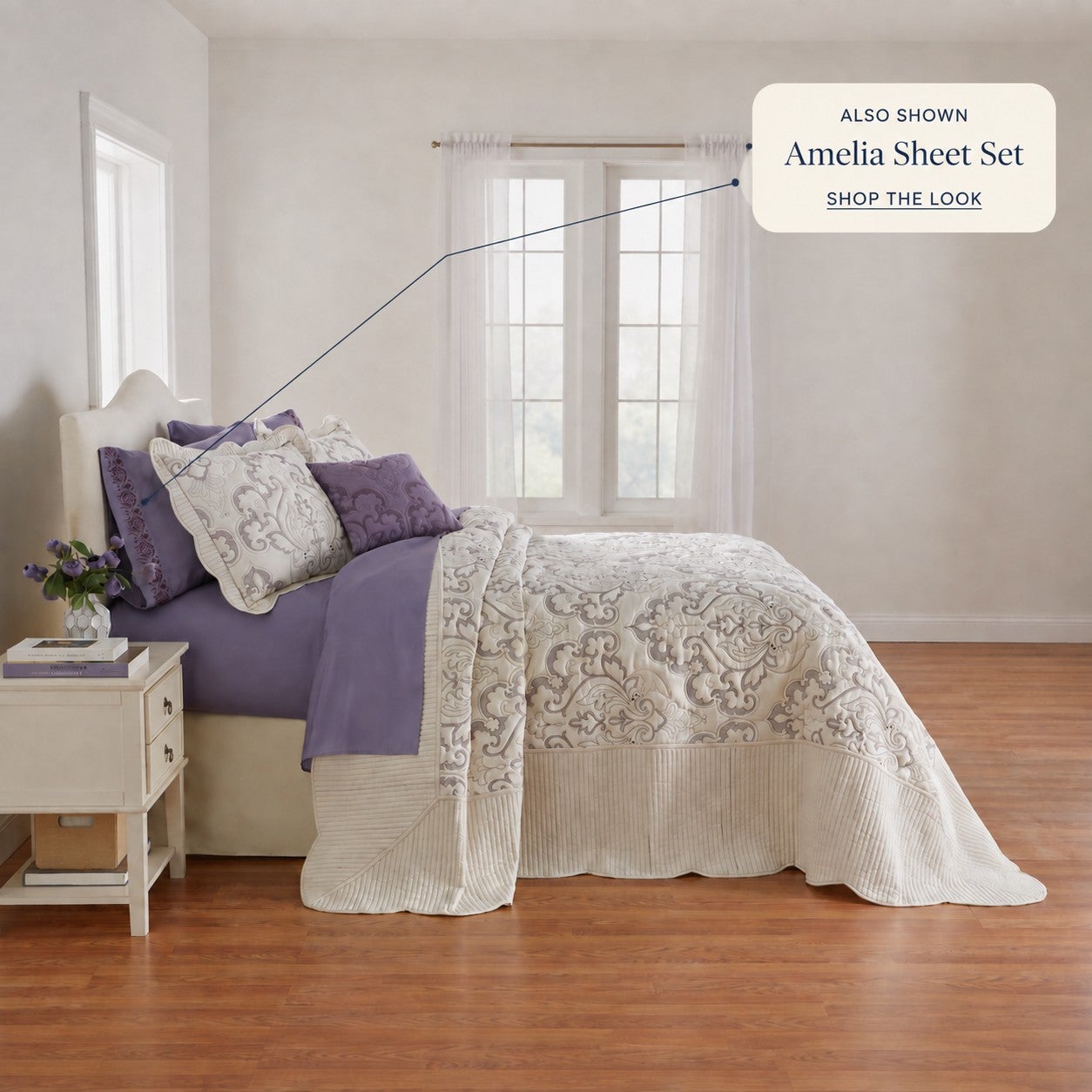 Amelia Bedspread image number 3