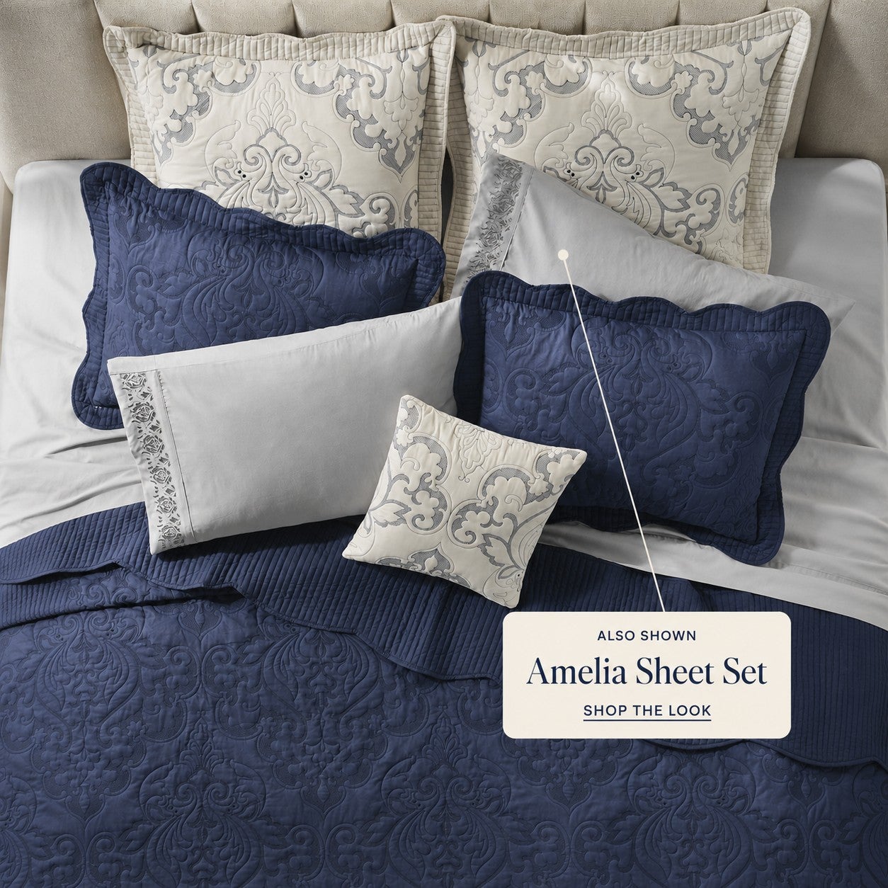 Amelia Bedspread image number 6