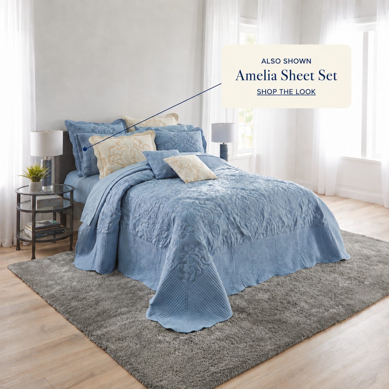 Amelia Bedspread image number 7