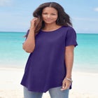 Plus Size Ultimate Criss Cross Back Tunic image number null