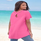 Plus Size Ultimate Criss Cross Back Tunic image number null