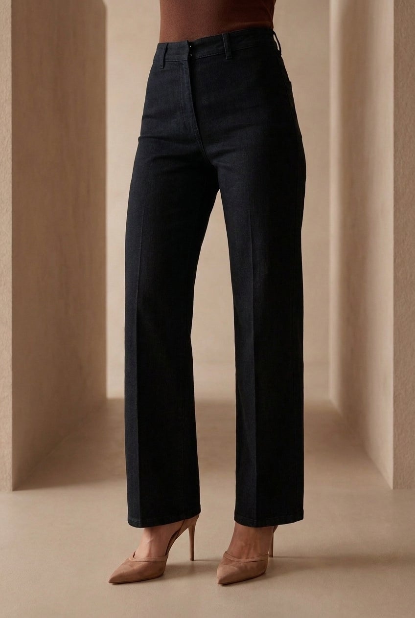 Refined Denim Trouser image number 1