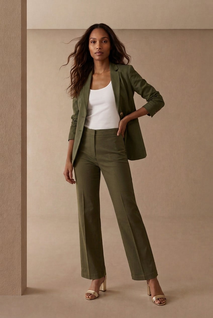 Refined Denim Trouser image number 0