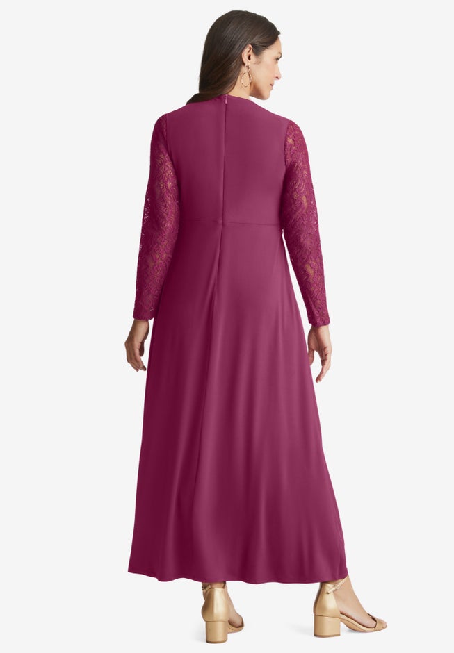 Lace Sweetheart Dress image number 1