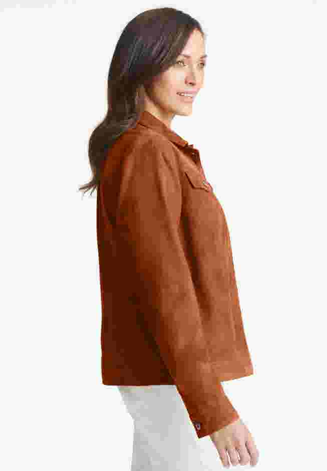 Suede Jean Jacket image number 4