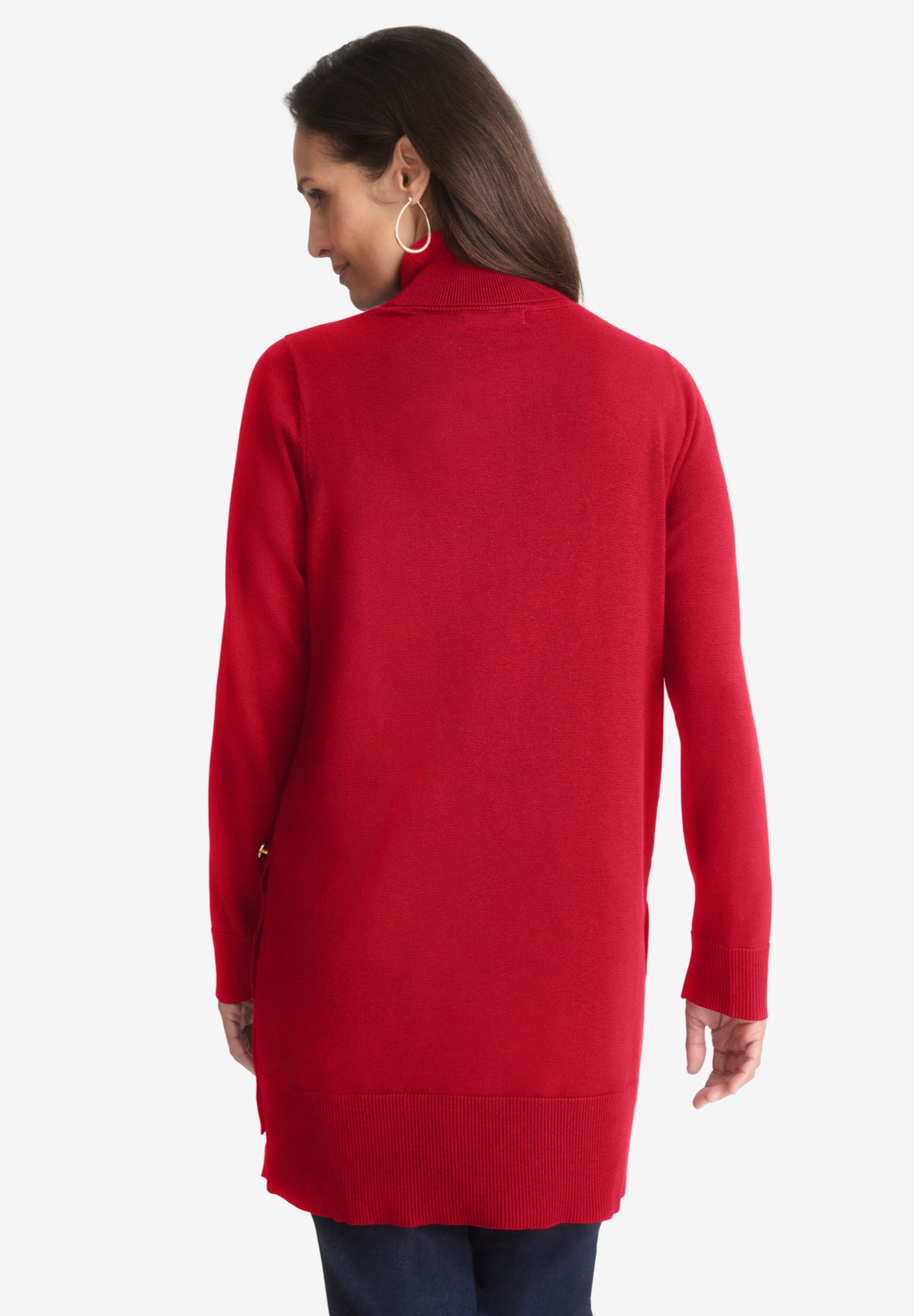 Side Button Turtleneck image number 1