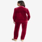 Velour Button 2-Piece Set image number null