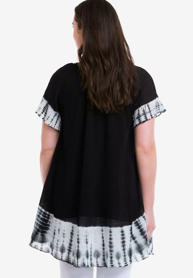 Tie-Dye Gauze Tunic image number 1