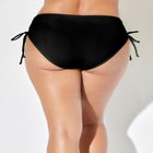 Virtuoso Ruched Side Tie Tummy Control Bikini Bottom image number null