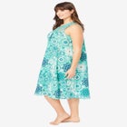 Crochet Gauze Sleeveless Lounger image number null