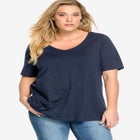 V-Neck A-Line Tunic image number null