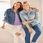 Stretch Denim Jean Jacket image number null