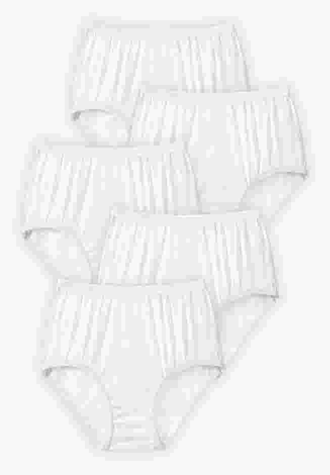 Full Coverage Nylon Brief 5-Pack image number 0
