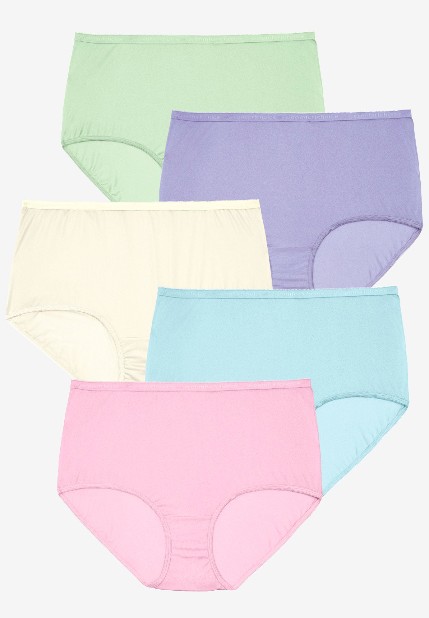 Full Coverage Nylon Brief 5-Pack image number 0