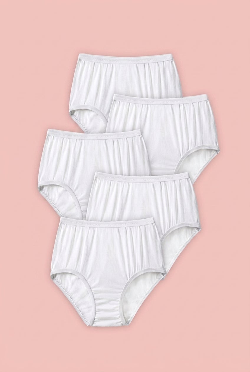 5-Pack Classic Silky Nylon Brief image number 0