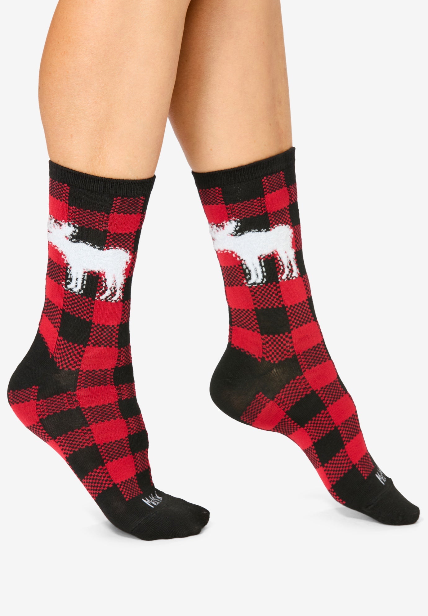 MeMoi&reg; 2-Pack Holiday Crew Socks image number 3
