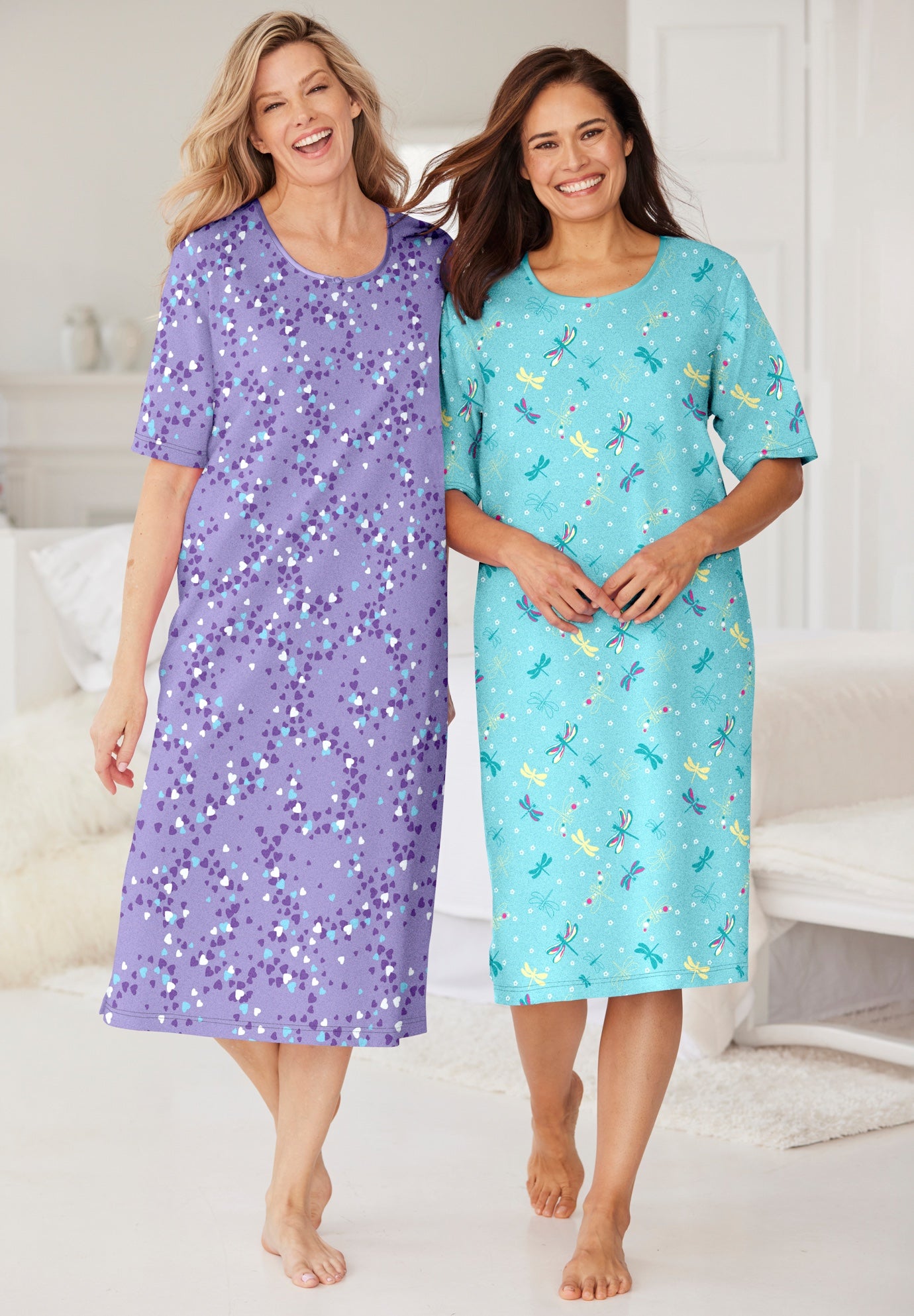 Long Tagless Sleepshirt image number 3