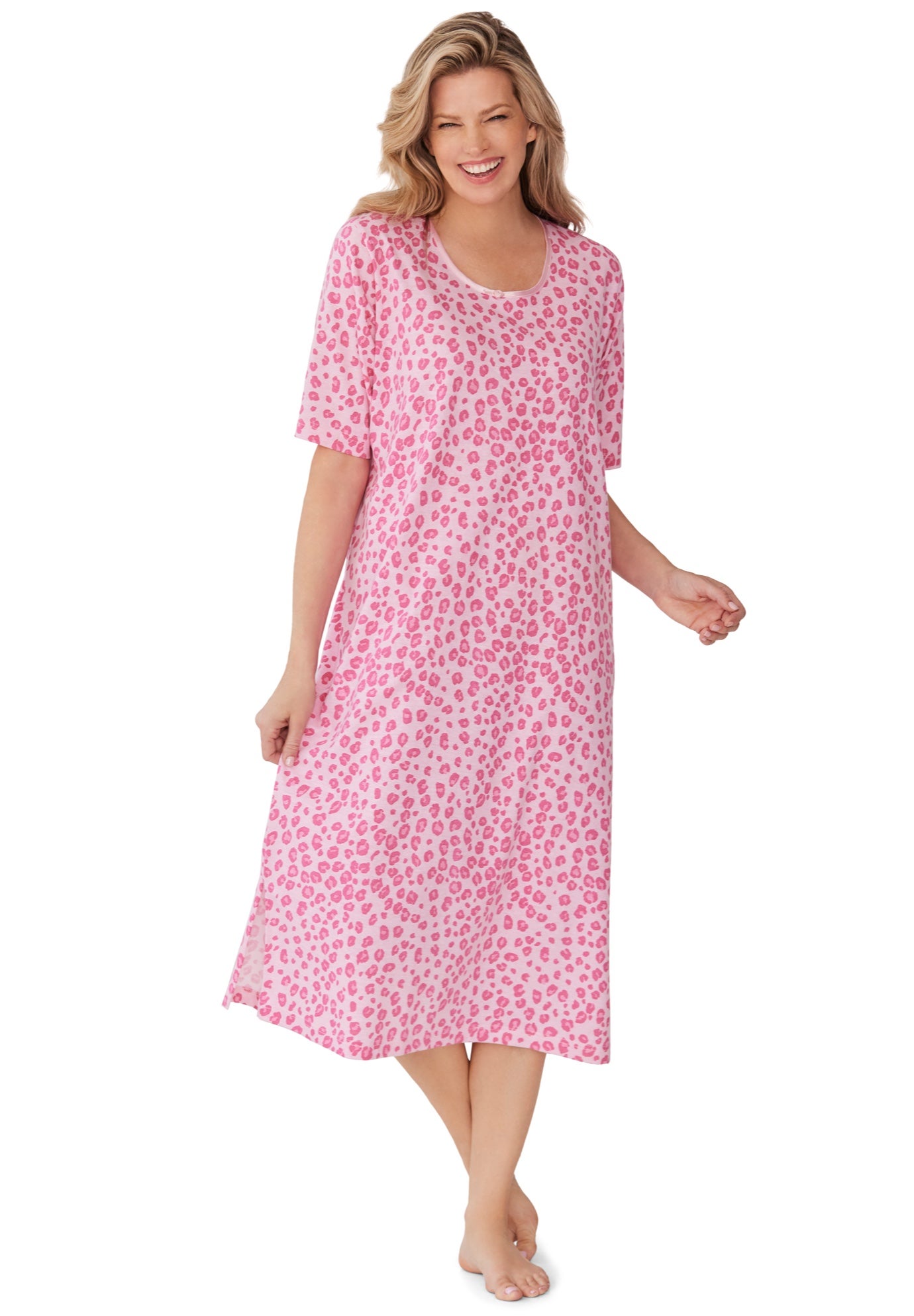 Long Tagless Sleepshirt image number 3