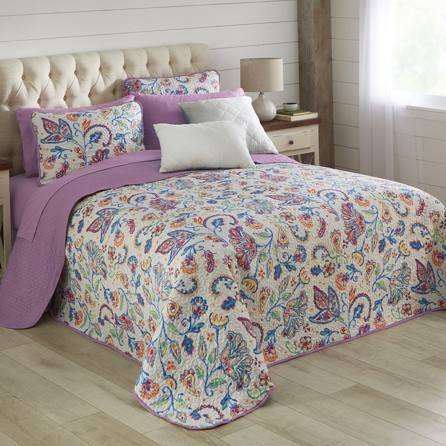 BH Studio Reversible Quilted Bedspread image number 6