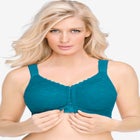 Front Close Wireless Posture Bra image number null
