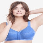 Front Close Wireless Posture Bra image number null