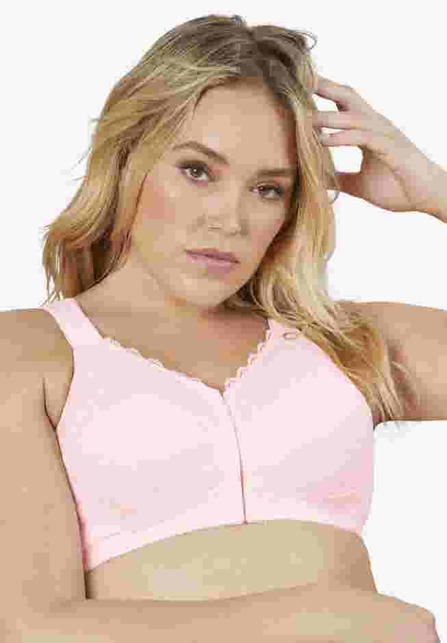 Front Close Wireless Posture Bra image number 0