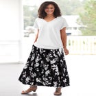 SIDE TIE KNIT TEE image number null