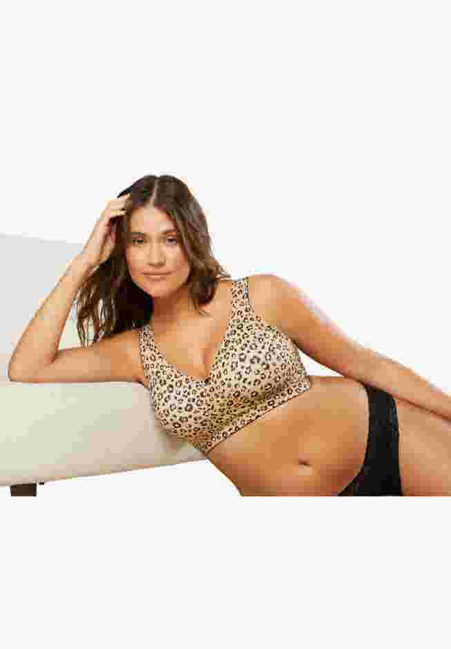 Wireless Microfiber T-Shirt Bra image number 6
