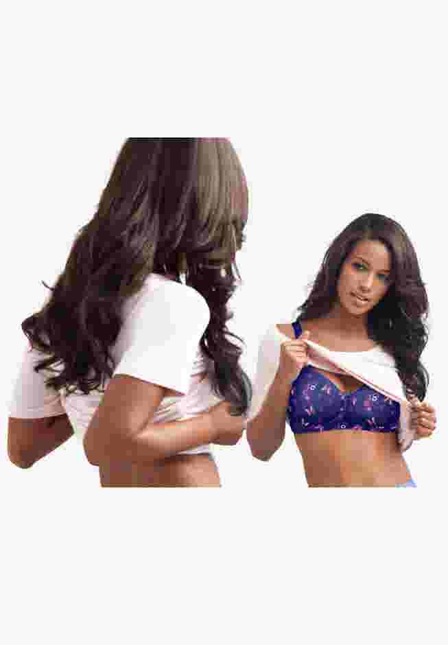 Wireless Microfiber T-Shirt Bra image number 7