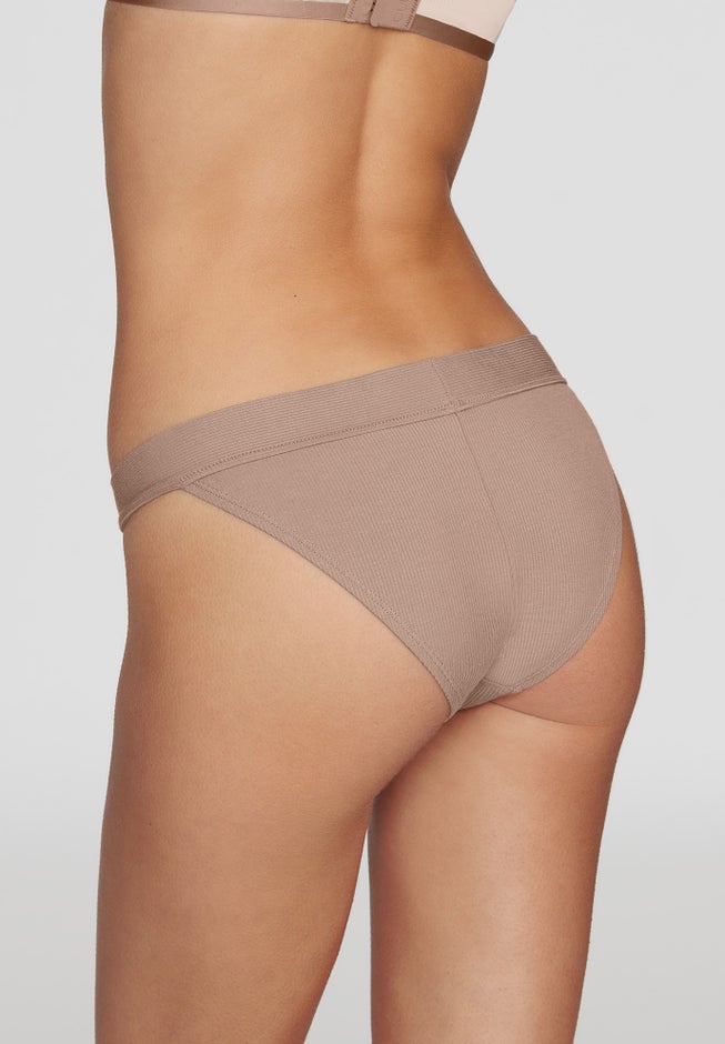 The Cheeky Bikini - Modal Silk Rib image number 3