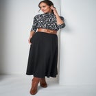 Long Sleeve Mockneck Tee image number null