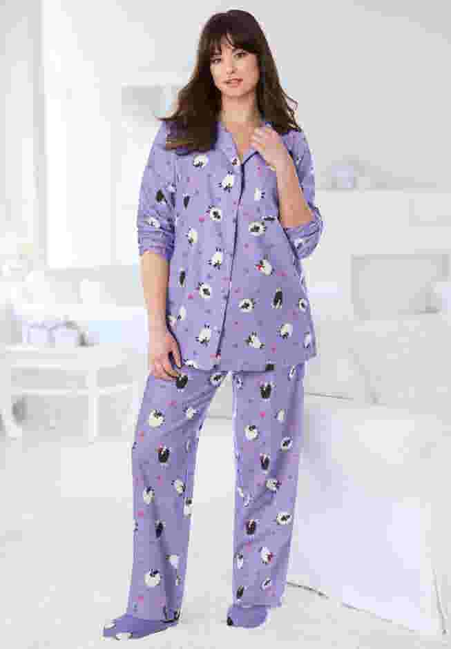 Classic Flannel Pajama Set image number 0
