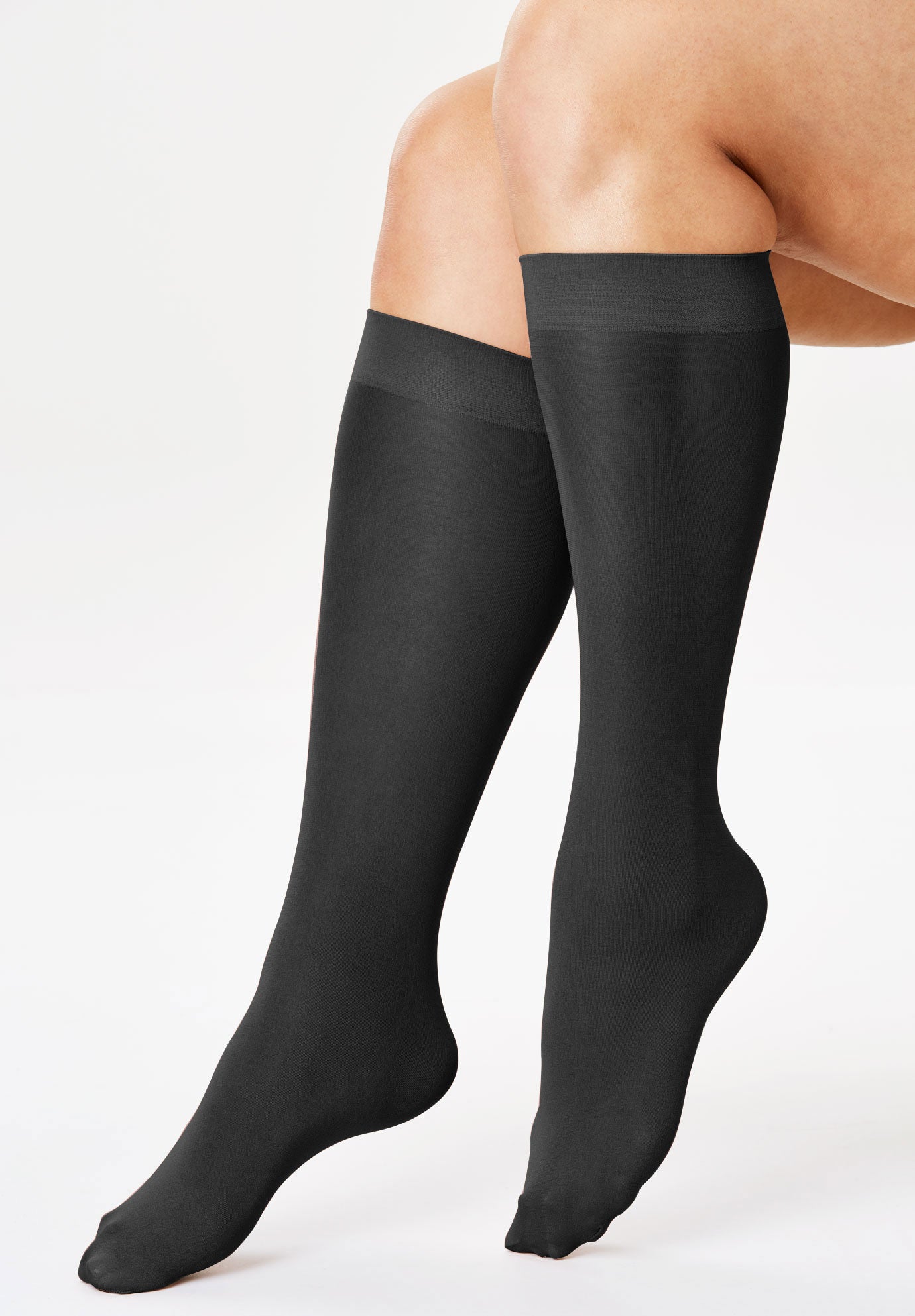3-Pack Knee-High Support Socks image number 0