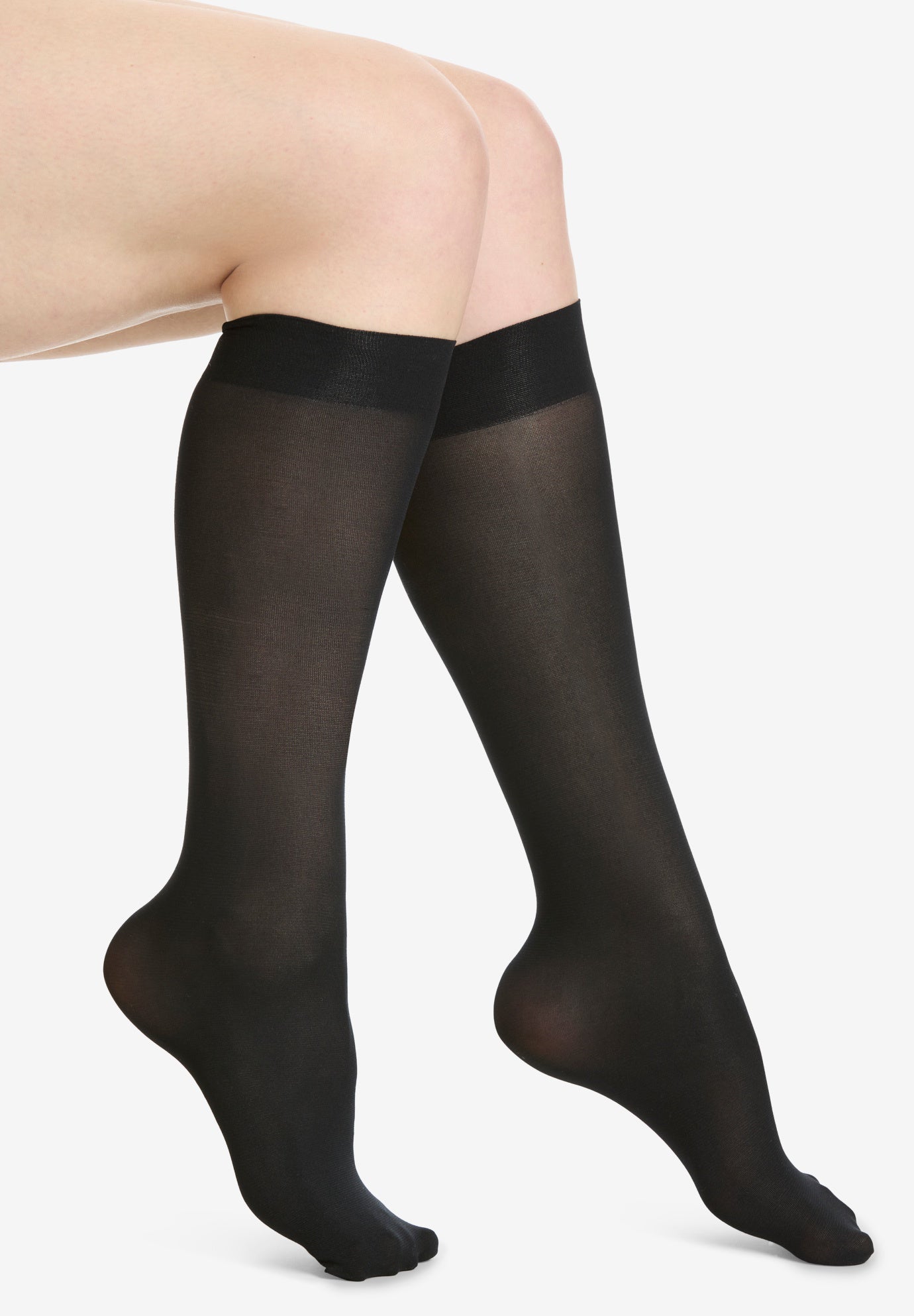 3-Pack Knee-High Compression Socks image number 4
