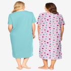 2-Pack Long Sleepshirts image number null