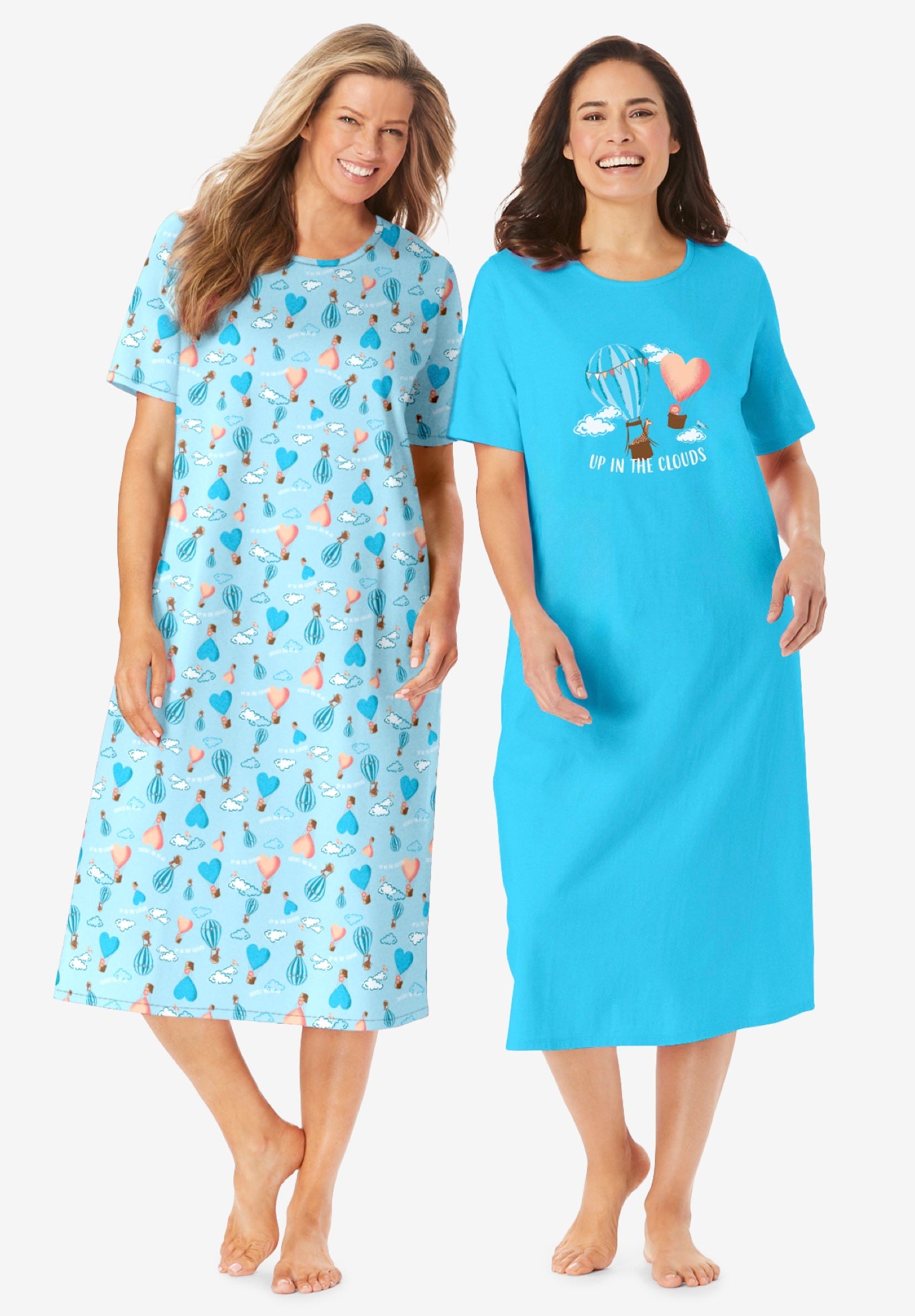 2-Pack Long Sleepshirts image number 0