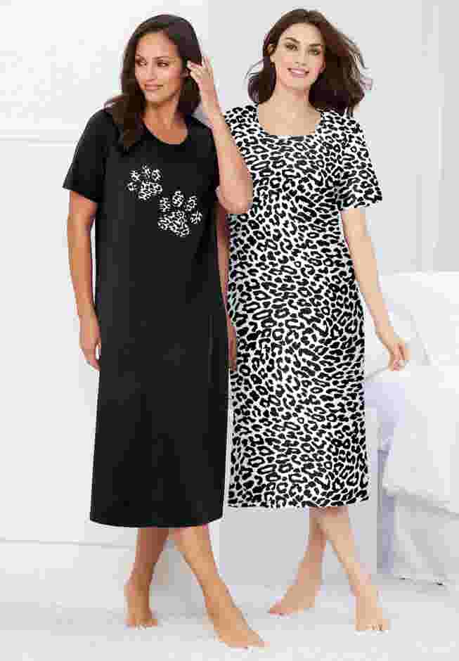 2-Pack Long Sleepshirts image number 0