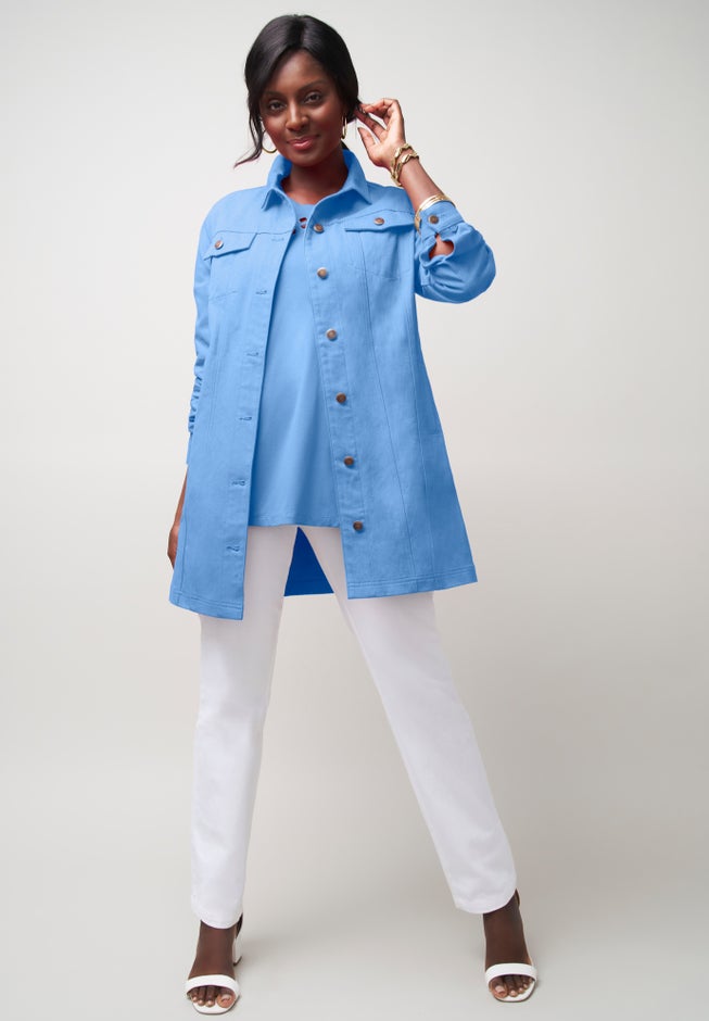 Long Denim Jacket image number 0