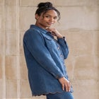 Long Denim Jacket image number 2
