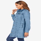 Long Denim Jacket image number null
