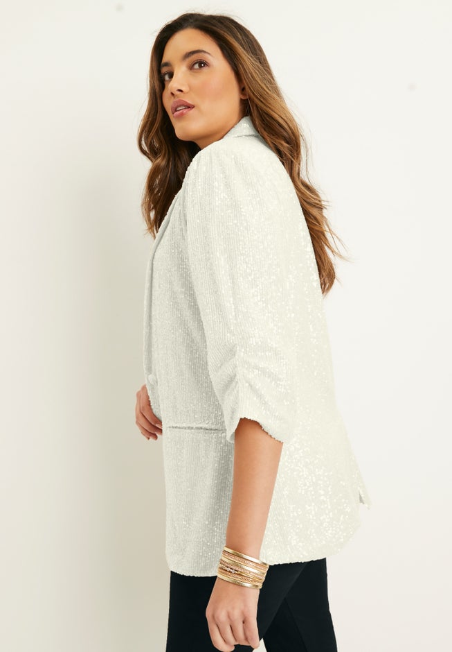 Sequin Blazer image number 3