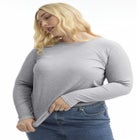 Ribbed Crewneck Top image number null