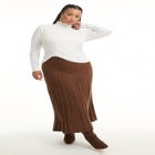 Ribbed Mock Neck Top image number 0
