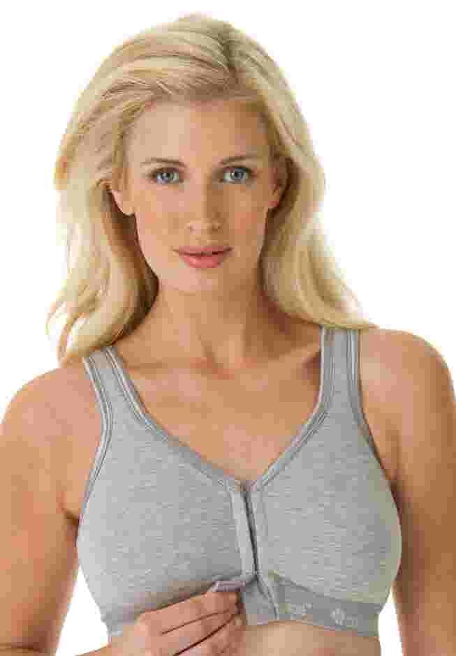 Wireless Front-Close Lounge Bra image number 3