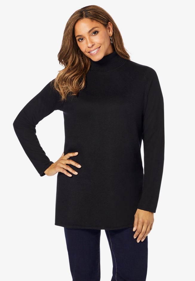 Cotton Cashmere Turtleneck image number 0