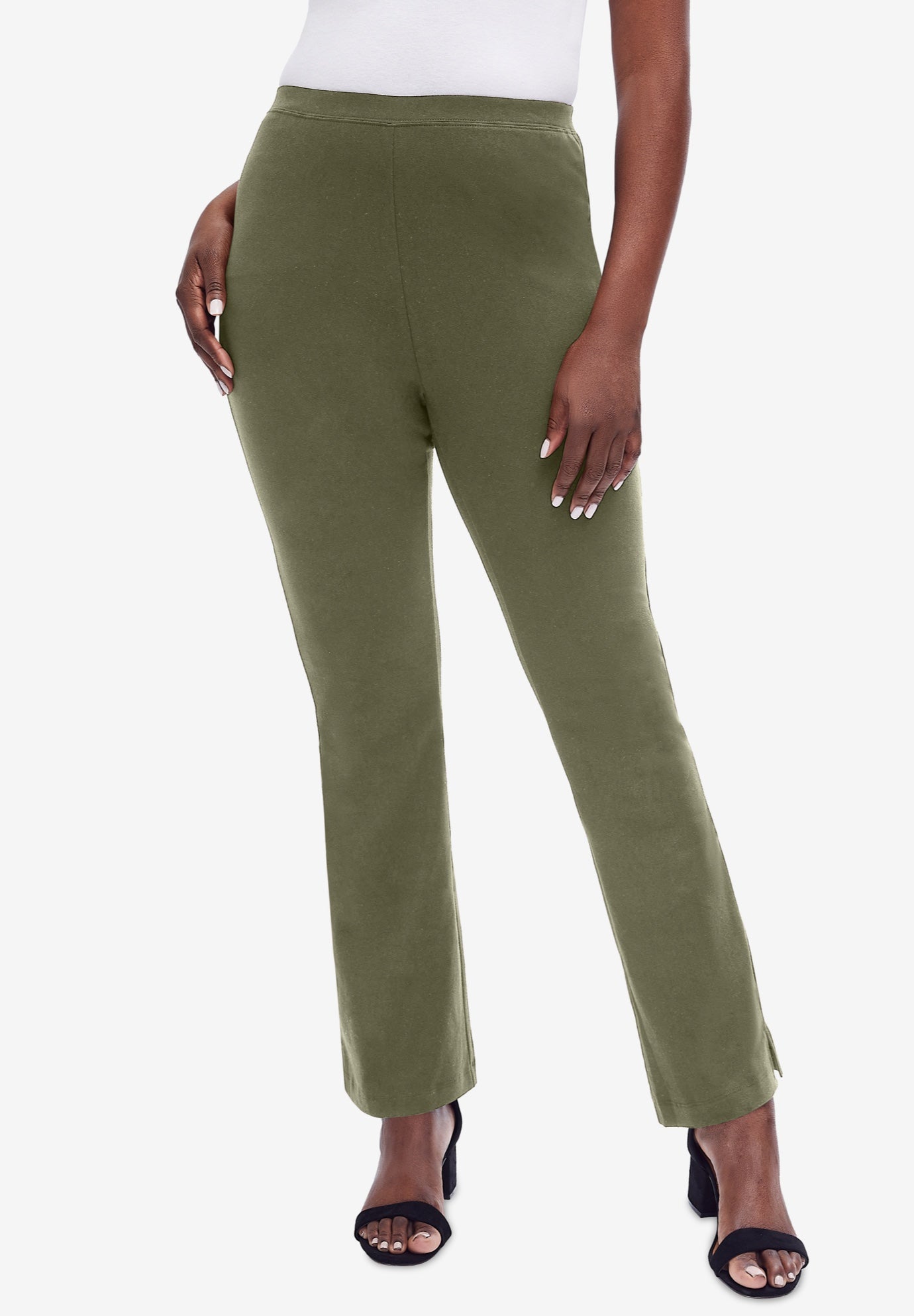 Everyday Stretch Cotton Straight Leg image number 0