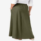 Linen Maxi Skirt image number null