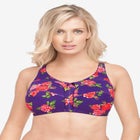 Cotton Back-Close Wireless Bra image number null